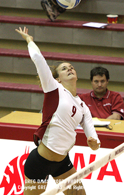Meagan Ganzer - Washington State volleyball